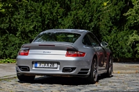 porsche 911 turbo 997  Carspotting à Francfort (Frankfurt-am-Main), août 2014