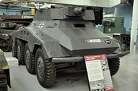 sd.kfz 234/3 Bovington Tank Museum