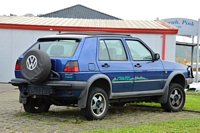 vw volkswagen golf cross country carspotting Sarrebruck