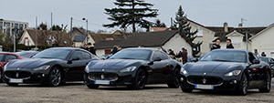 maserati gran turismo cars & coffee paris 2015