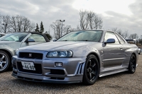 nissan skyline r34 cars & coffee paris 2015
