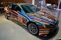 bmw serie 3 art car showroom carspotting paris janvier février 2015
