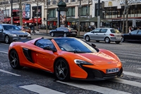 mclaren 650s carspotting paris janvier février 2015