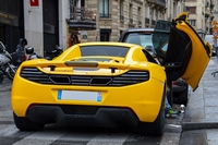 mclaren mp4-12c-spider carspotting paris janvier février 2015