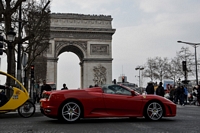 ferrari 430 spider carspotting paris mars 2015