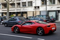 ferrari 458 carspotting paris mars 2015