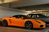 lamborghini gallardo spyder carspotting paris mars 2015