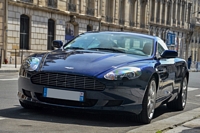 aston martin db9 Carspotting paris avril 2015