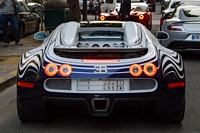 bugatti veyron grand sport l'or blanc Carspotting paris avril 2015