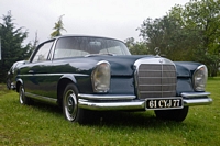 mercedes 220 se exposition jardinerie Laplace Chelles 2015
