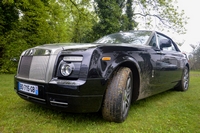 rolls-royce drophead coupé French Rolls-Royce Drivers Club exposition jardinerie Laplace Chelles 2015