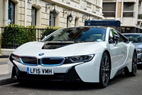 BMW i8 carspotting paris mai 2015