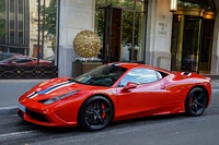 ferrari 458 speciale carspotting paris mai 2015