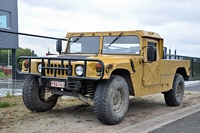 humvee hummer h1 pick-up spring meeting stekene 2015