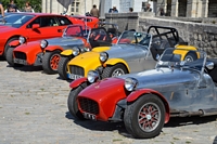 lotus seven rassemblement mensuel vincennes en anciennes au château de vincennes, mai 2015