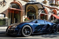 bugatti veyron grand sport vitesse carspotting paris juin 2015