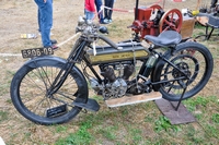 royal enfield moto Les vielles mécaniques d'en Flandres Rétro-Tracto 2015 à Sec-Bois