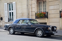 bentley continental Convertible Carspotting à Paris, juillet 2015
