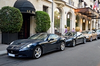 ferrari california Carspotting à Paris, juillet 2015