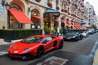 lamborghini aventador lp 750-4 SV Super Veloce Carspotting à Paris, août 2015