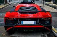 lamborghini aventador lp 750-4 SV Super Veloce Carspotting à Paris, août 2015