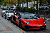 lamborghini aventador lp 750-4 SV Super Veloce  Carspotting à Paris, août 2015