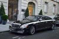 maybach 57 sc xenatec coupé Carspotting à Paris, août 2015