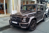 mercedes g brabus Carspotting à Paris, août 2015