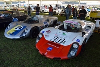 Porsche 910 duo Les Grandes Heures Automobiles Linas-Montlhéry