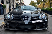 Mercedes McLaren SLR 722S Roadster Carspotting à Paris, septembre 2015