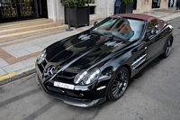 Mercedes McLaren SLR 722S Roadster Carspotting à Paris, septembre 2015