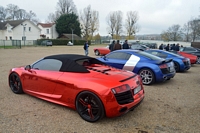 Audi R8 Cars & Coffee Paris, novembre 2015