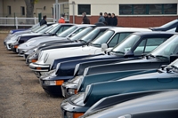 Porsche 911 Cars & Coffee Paris, novembre 2015