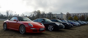 Porsche 911 Cars & Coffee Paris, novembre 2015