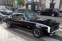 Chevrolet Camaro SS de 1969 Carpsotting à Paris, novembre 2015