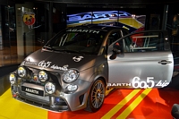 Fiat 500 Biposto Carpsotting à Paris, novembre 2015