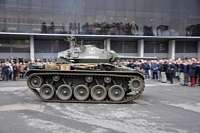 M24 Chaffee Musée des Blindés de Saumur Rétromobile 2016