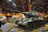 char T34/85 Musée des Blindés de Saumur Rétromobile 2016