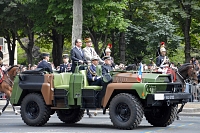 François Hollande Acmat Défilé du 14 juillet 2016