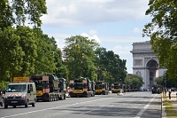 convoi Leclerc Défilé du 14 juillet 2016