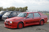 Alfa Romeo 75 Turbo EvoluzioneSalon Epoqu'Auto 2016 à Lyon