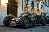 Batmobile Tumbler Team Galag Lamborghini Gallardo Carspotting à Paris 2016