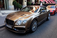 Bentley Continental GTC Mansory Carspotting à Paris 2016