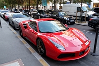 Ferrari 488 GTB Carspotting à Paris 2016