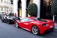 Ferrari 488 GTB Carspotting à Paris 2016