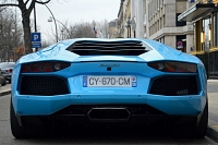Lamborghini Aventador Carspotting à Paris 2016