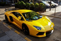 Lamborghini Aventador Carspotting à Paris 2016