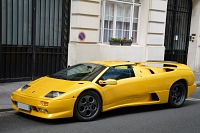 Lamborghini Diablo VT Roadster Carspotting à Paris 2016