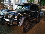 Mercedes G500 4x4² Carspotting à Paris 2016