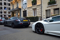 Mercedes-McLaren SLR Carspotting à Paris 2016